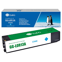 GG-L0R13A G&G струйный голубой картридж 981XXL для HP PW 556dn/xn MFP586f/z/dn, 55650, 58650 240ml