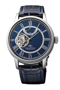RE-HH0002L Orient STAR часы мех.классика муж.кож.бр-т,50m,DATE(инст.EMAM72)(арт.RE-HH0002L00B)