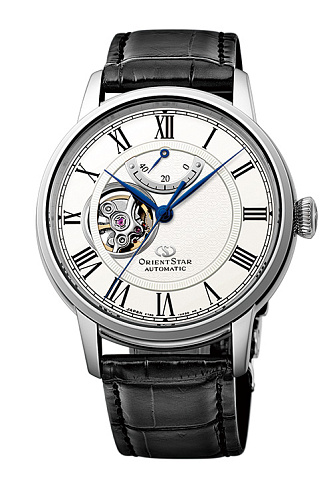 RE-HH0001S Orient STAR часы мех.классика муж.кож.бр-т,50m,DATE(инст.EMAM72)(арт.RE-HH0001S00B)
