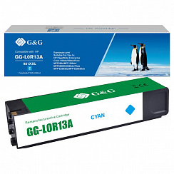 GG-L0R13A G&G струйный голубой картридж 981XXL для HP PW 556dn/xn MFP586f/z/dn, 55650, 58650 240ml