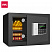 ET550 Deli сейф 250X350X250 мм электронный/ключевой