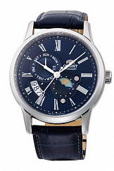 RA-AK0011D Orient часы мех. классика муж. кож.бр-т,50m,DAY/DATE(инстр.EMAM59)(RA-AK0011D10B)
