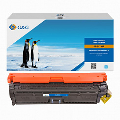 GG-CE741A G&G Тонер-картридж голубой для НР LaserJet CP5225/CP5225N/CP5225DN (7300стр)