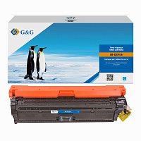 GG-CE741A G&G Тонер-картридж голубой для НР LaserJet CP5225/CP5225N/CP5225DN (7300стр)