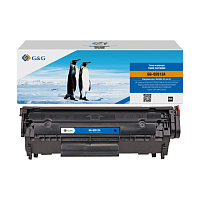 GG-Q2612A G&G Тонер-картридж для HP LaserJet 1020/1022/3015/3020/3030  M1005/M1319 (2000стр)