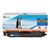 GG-CE313A G&G Тонер-картридж пурпурный для HP Color LaserJet CP1025/1025nw, Canon LBP-7010C 1000стр