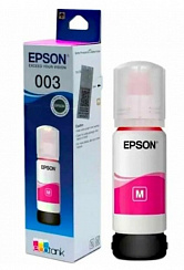 C13T00V3 Epson контейнер с чернилами 003 Magenta/пурпур. L32series/L35ser/L12ser/L5290