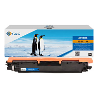 GG-CE310A G&G Тонер-картридж черный для HP Color LaserJet CP1025/1025nw, Canon LBP-7010C (1200стр)