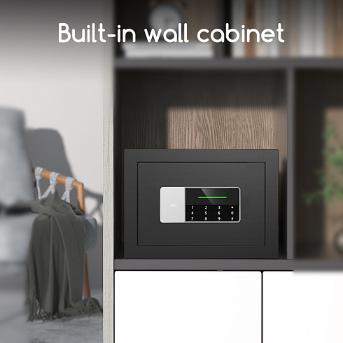 ET550 Deli сейф 250X350X250 мм электронный/ключевой