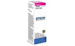 C13T66434A Epson картридж (Magenta для L100 70ml (пурпурный))