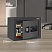 ET530 Deli сейф 250X350X250 мм электронный/ключевой