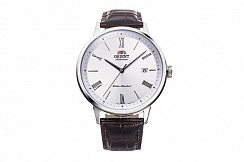 RA-AC0J06S Orient часы мех.соврем. муж.,кож.бр-т,100m(инстр.KCa)(RA-AC0J06S10B)
