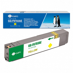 GG-F6T83AE G&G струйный желтый картридж 973XL для HP PageWide 452/477/552/577 P57750/55250 110ml