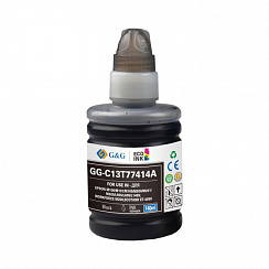 GG-C13T77414A G&G чернила черные 774B1K для Epson L605/655/1455/M100/105/205 (140 мл)