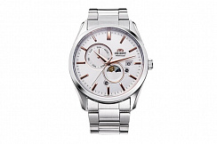 RA-AK0306S Orient часы мех. соврем. мет.бр-т,50m,DAY/DATE(инстр.EMAM59)(арт.RA-AK0306S10B)
