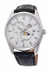 RN-AK0305S Orient часы мех.соврем.муж кож.бр-т,50m,DAY/DATE(инст.EMAM59)(арт.RN-AK0305S)