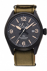 RE-AU0206B Orient STAR часы мех.спорт. муж., кож.бр-т,100m,(инст.EMAM83)(арт.RE-AU0206B00B)
