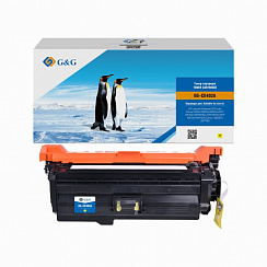 GG-CE402A G&G Тонер-картридж желтый для HP LaserJet Enterprise 500 color M551 (6000стр)