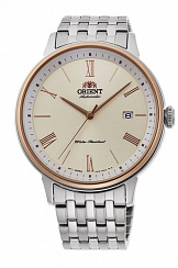 RA-AC0J01S Orient часы мех.соврем. муж.,мет.бр-т,50m,DATE(инстр.KCa)(арт.RA-AC0J01S10B)