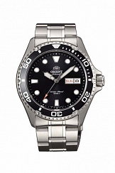 AA02004B Orient часы мех. спорт.муж.,мет.бр-т,,200m,DAY/DATE(EMAM63)(арт.FAA02004B9)