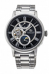 RE-AM0004B Orient STAR часы мех.классика. муж., мет.бр-т,50m,DATE(инст.EMAM72)(арт.RE-AM0004B00B)